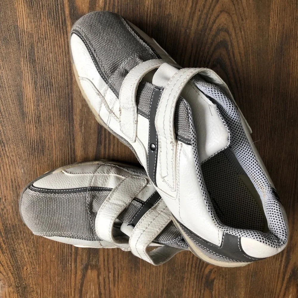 🎄Call it spring - white/grey mens shoes SZ 9 - Picture 6 of 9